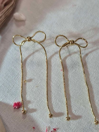 Boucles d'oreilles Nœud pap.