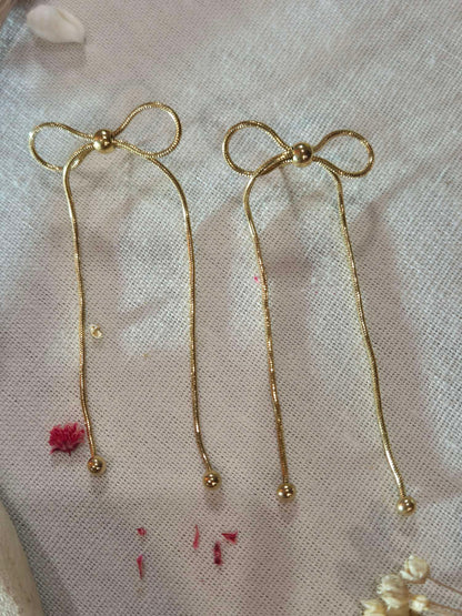 Boucles d'oreilles Nœud pap.