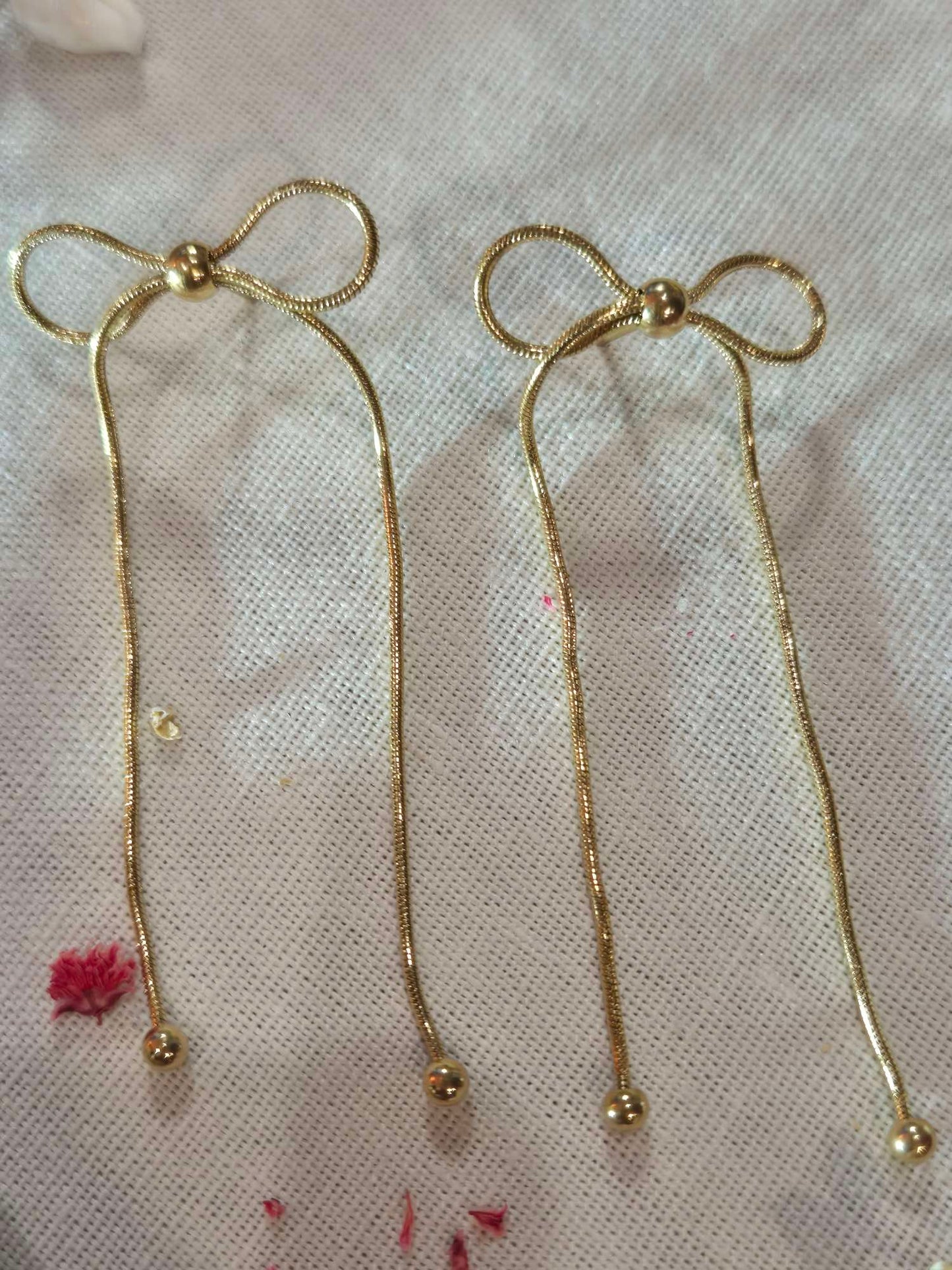 Boucles d'oreilles Nœud pap.