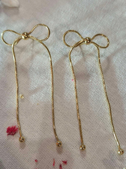 Boucles d'oreilles Nœud pap.