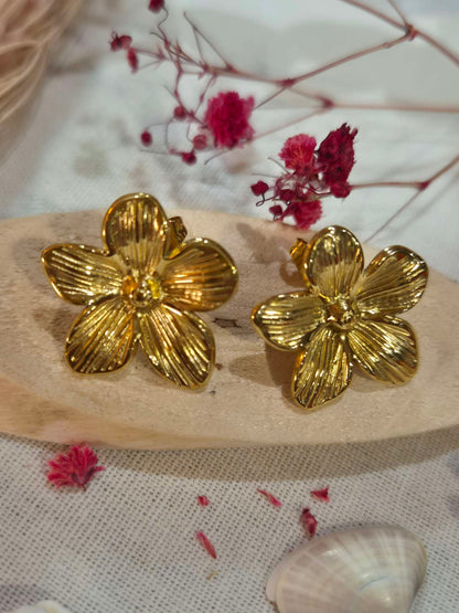 Boucles d'oreilles Fleurs