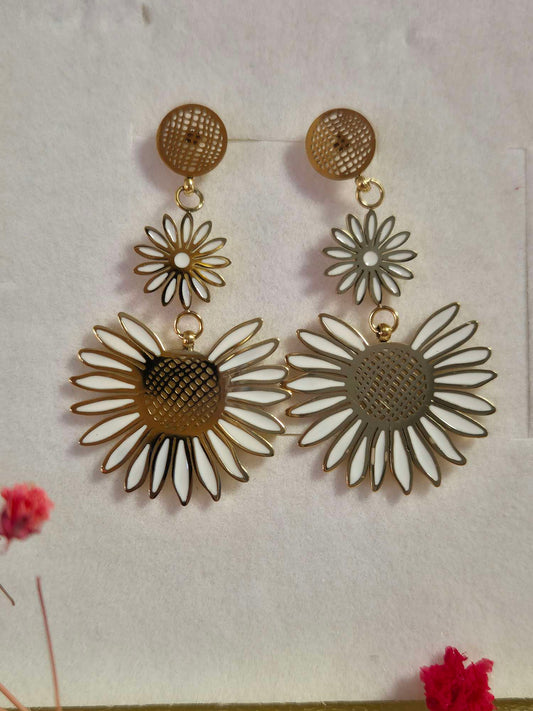 Boucles d'oreilles Sunflower