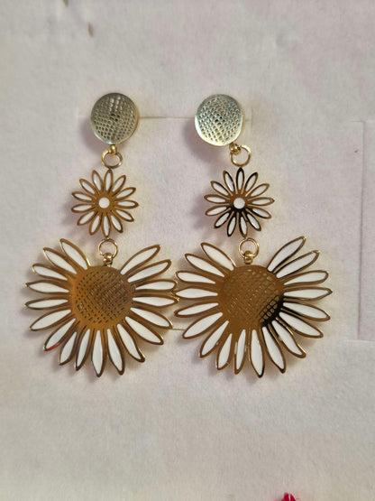 Boucles d'oreilles Sunflower