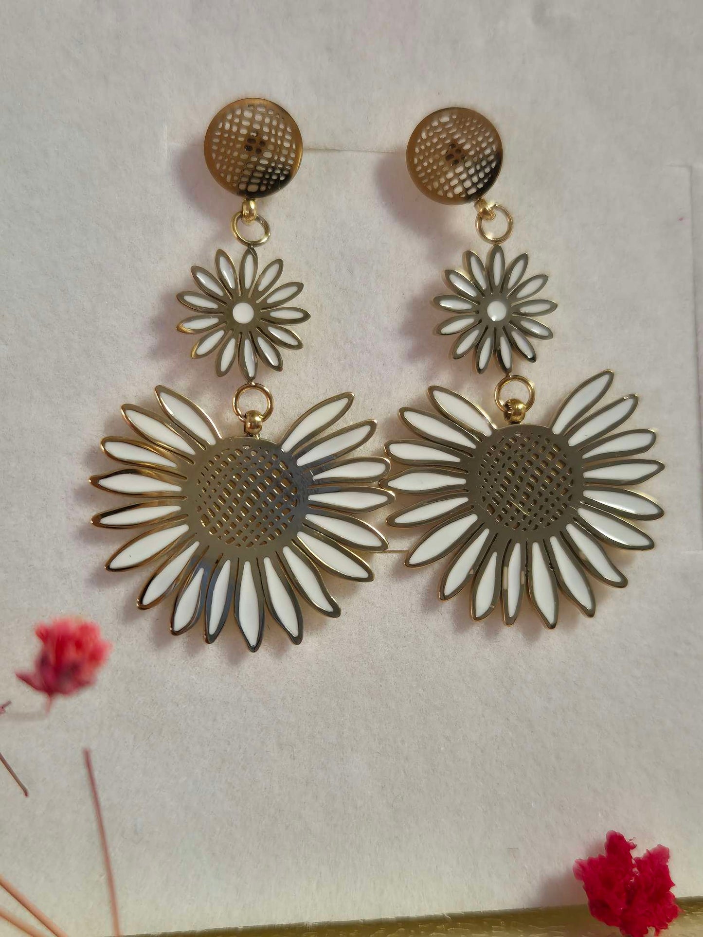 Boucles d'oreilles Sunflower